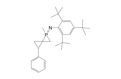 1-Methyl-4-phenyl-[2',4',6'-tri-t-butylphenyl) imino]-1-.lambda(5).- phosphaspiro[2.2]pentane