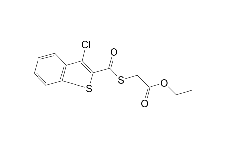 3-chlorobenzo[b]thiophene-2-carboxylic acid, ester with mercaptoacetic acid, ethyl ester