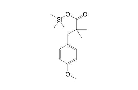 trimethylsilyl 3-(4-methoxyphenyl)-2,2-dimethyl-propanoate