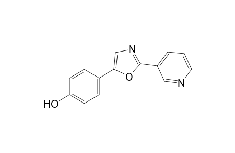 p-[2-(3-pyridyl)-5-oxazolyl]phenol