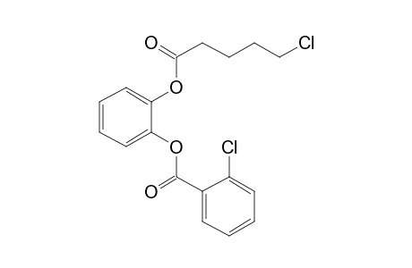 1,2-Benzenediol, o-(2-chlorobenzoyl)-o'-(5-chlorovaleryl)-