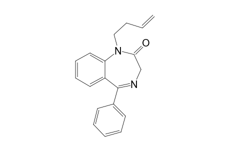 1-But-3-enyl-5-phenyl-2,3-dihydro-1H-1,4-benzodiazepin-2-one