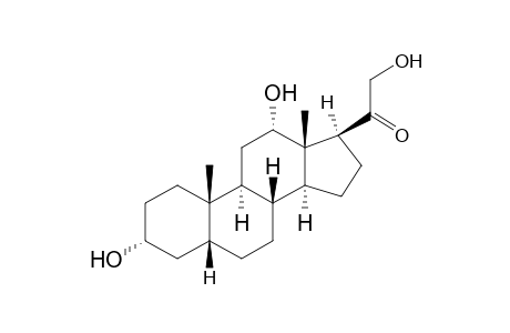 3α,12α,21-trihydroxy-5β-pregnan-20-one