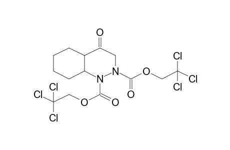 4-Oxooctahydrocinnoline-1,2-dicarboxylic acid, bis(2,2,2-trichloroethyl) ester