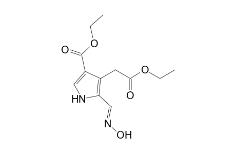 4-Ethoxycarbonyl-3[(ethoxycarbonyl)methyl]pyrrole-2-one oxime
