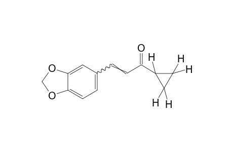 1-cyclopropyl-3-[3,4-(methylenedioxy)phenyl]-2-propen-1-one