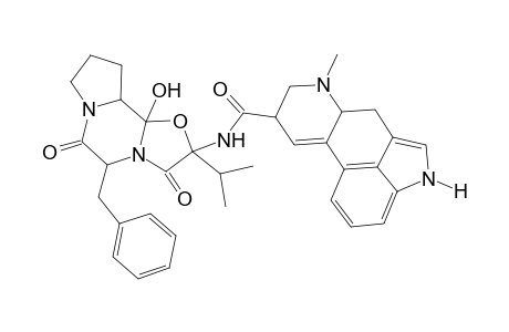 5'-Benzyl-12'-hydroxy-2'-isopropyl-3',6',18-trioxoergotaman