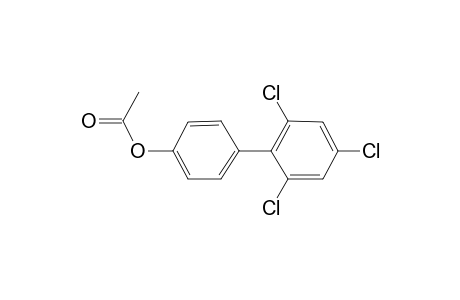 4-Hydroxy-2',4',6'-trichlorobiphenyl, acetate