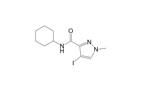 N-cyclohexyl-4-iodo-1-methyl-1H-pyrazole-3-carboxamide