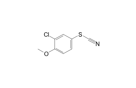 thiocyanic acid, 3-chloro-4-methoxyphenyl ester