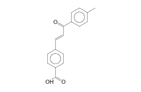 Benzoic acid, 4-[3-(4-methylphenyl)-3-oxo-1-propenyl]-
