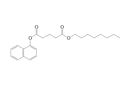 Glutaric acid, 1-naphthyl octyl ester