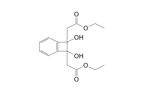 Benzocyclobutene-1,2-diol, 1,2-bis(ethoxycarbonylmethyl)-