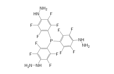 TRIS-(4-HYDRAZINE-2,3,5,6-TETRAFLUOROPHENYL)-PHOSPHINE