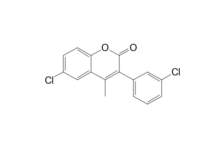 6-Chloro-3-(3'-chlorophenyl)-4-methylcoumarin
