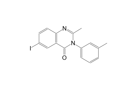 6-iodo-2-methyl-3-(3-methylphenyl)-4(3H)-quinazolinone