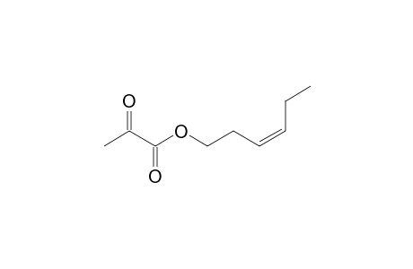 (3Z)-3-Hexenyl 2-oxopropanoate