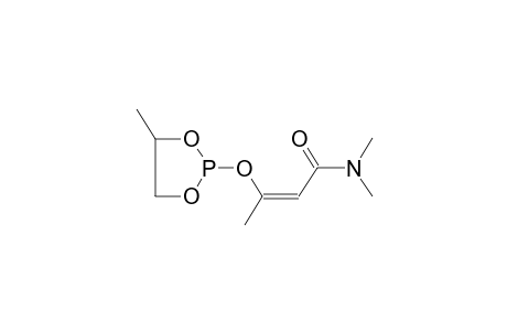 2-(1-N,N-DIMETHYLCARBAMOYLPROP-1-EN-2-YLOXY)-4-METHYL-1,3,2-DIOXAPHOSPHOLANE (ISOMER MIXTURE)