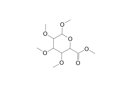 .alpha.-D-Glucopyranosiduronic acid, methyl 2,3,4-tri-O-methyl-, methyl ester