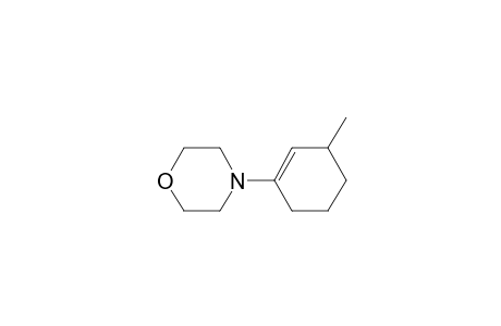 Morpholine, 4-(3-methylcyclohex-1-enyl)-