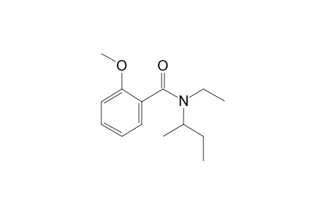 Benzamide, 2-methoxy-N-(2-butyl)-N-ethyl-