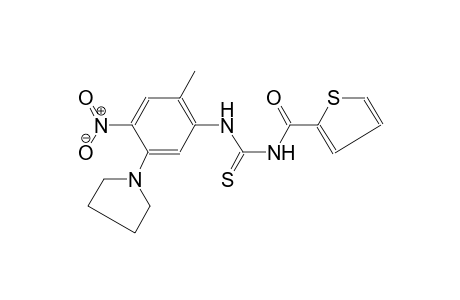 thiourea, N-[2-methyl-4-nitro-5-(1-pyrrolidinyl)phenyl]-N'-(2-thienylcarbonyl)-