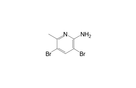 2-Amino-3,5-dibromo-6-methylpyridine
