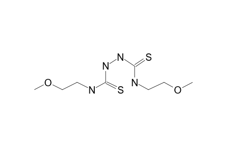 1,2-Hydrazinedicarbothioamide, N1,N2-bis(2-methoxyethyl)-