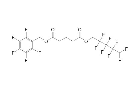 Glutaric acid, 2,2,3,3,4,4,5,5-octafluoropentyl pentafluorobenzyl ester