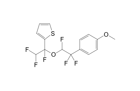 2-Thienyl-2'-(4-methoxyphenyl)bis(1,2,2-trifluoroethyl)ether