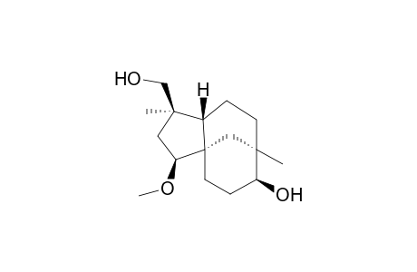 2.beta.-Methoxy-Clovan-9.beta.,13-diol