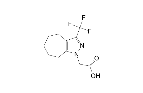 (3-Trifluoromethyl-5,6,7,8-tetrahydro-4H-cycloheptapyrazol-1-yl)acetic acid