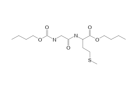 Glycyl-L-methionine, N-butoxycarbonyl-, butyl ester