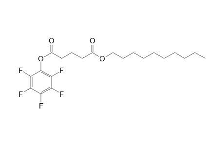 Glutaric acid, decyl pentafluorophenyl ester