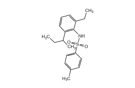 2'-sec-butyl-6'-ethyl-p-toluenesulfonanilide