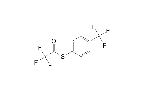 4-(Trifluoromethyl)thiophenol, S-trifluoroacetyl-