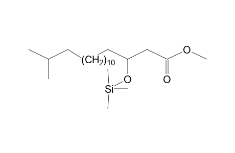 3-TRIMETHYLSILYLOXY-16-METHYL METHYL HEPTADECANOATE