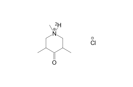 1,3,5-TRIMETHYL-4-PIPERIDONE-DEUTEROCHLORIDE