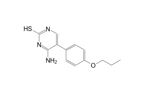 4-amino-5-(4-propoxyphenyl)-2-pyrimidinyl hydrosulfide