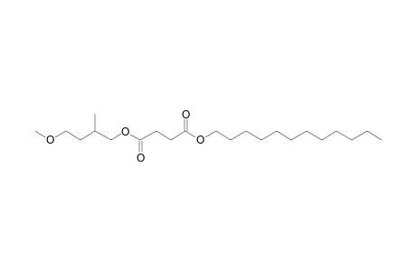 Succinic acid, dodecyl 4-methoxy-2-methylbutyl ester