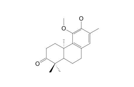 12-HYDROXY-11-METHOXY-13-METHYLPODOCARPA-8,11,13-TRIEN-3-ONE