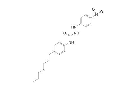 4-(p-heptylphenyl)-1-(p-nitrophenyl)semicarbazide