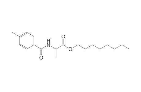 l-Alanine, N-(p-toluoyl)-, octyl ester
