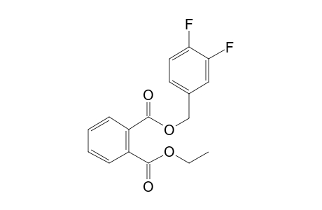 Phthalic acid, 3,4-difluorobenzyl ethyl ester