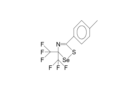 5-(4-Tolyl)-3,3-bis(trifluoromethyl)-3H-1,2,4-thiaselenazole