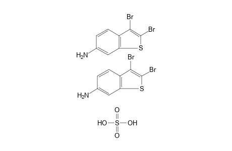 2,3-dibromobenzo[b]thiophen-6-amine, sulfate
