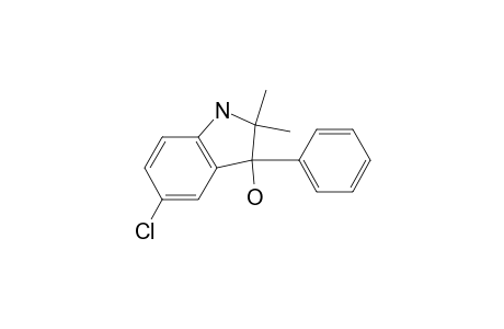 5-Chloro-3-phenyl-2,2-dimethylindolin-3-ol