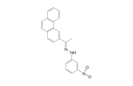 Methyl 3-phenanthryl ketone, (m-nitrophenyl)hydrazone