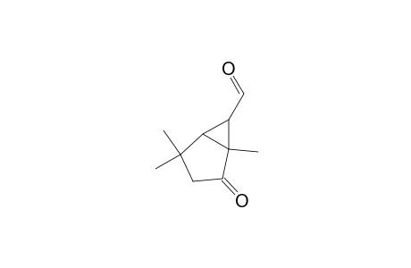 Bicyclo[3.1.0]hexane-6-carboxaldehyde, 1,4,4-trimethyl-2-oxo-