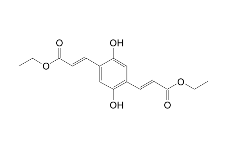 (E)-3-[4-[(E)-3-ethoxy-3-keto-prop-1-enyl]-2,5-dihydroxy-phenyl]acrylic acid ethyl ester